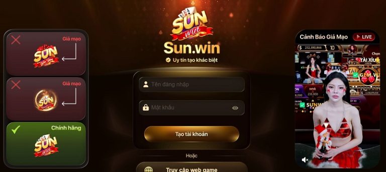 Hướng dẫn vào Sunwin chính thức không bị chặn bằng link 1Gom