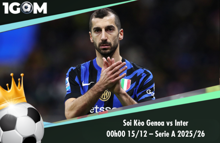 Soi Kèo Genoa vs Inter 00h00 15/12 – Serie A 2025/26