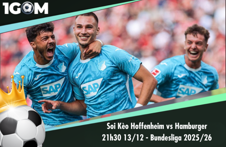 Soi Kèo Hoffenheim vs Hamburger SV 21h30 13/12 - Bundesliga 2025/26
