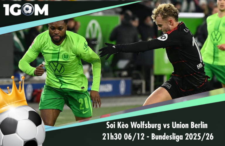 Soi Kèo Wolfsburg vs Union Berlin 21h30 06/12 - Bundesliga 2025/26