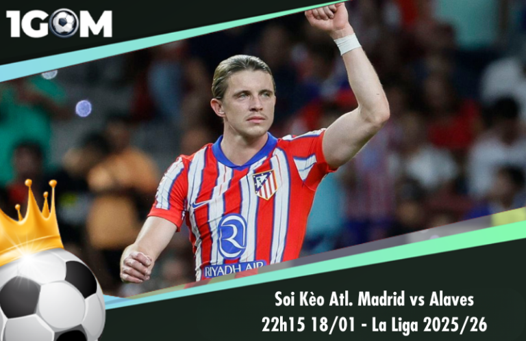 Soi Kèo Atl. Madrid vs Alaves 22h15 18/01 - La Liga 2025/26