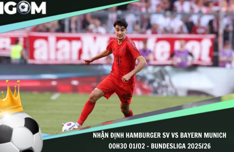 Nhận Định Hamburger SV vs Bayern Munich 00h30 01/02 - Bundesliga 2025/26