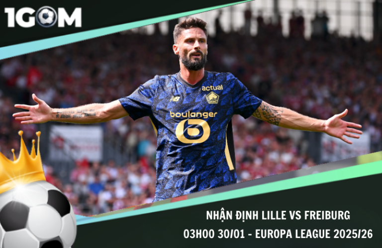 Nhận Định  Lille vs Freiburg 03h00 30/01 - Europa League 2025/26