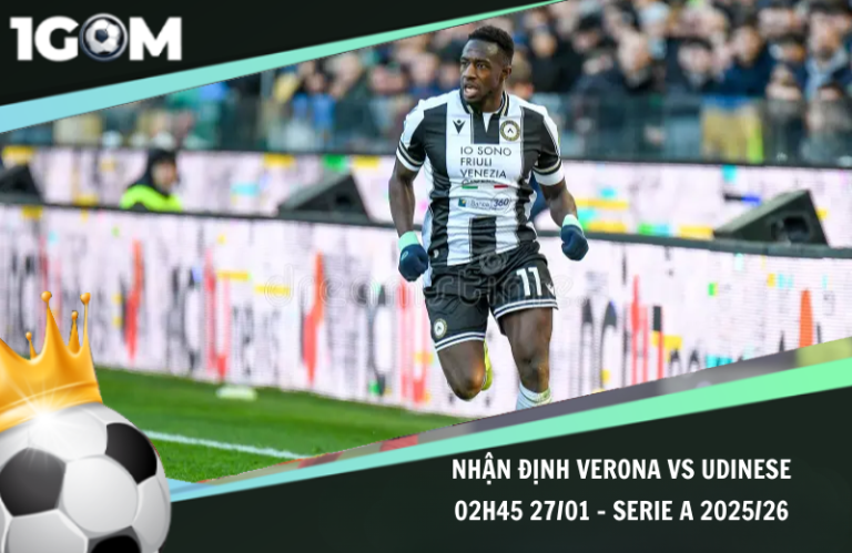 Nhận Định Verona vs Udinese 02h45 27/01 - Serie A 2025/26