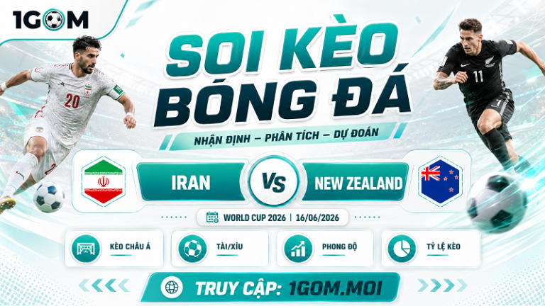 Nhận Định Iran vs New Zealand 08h00 16/06 – World Cup 2026