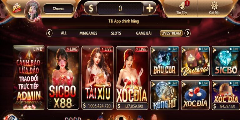 Khám Phá Kho Game Bài Đổi Thưởng Sảnh Macao Tại Sunwin