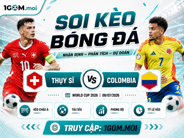 Nhận Định Thụy Sĩ vs Colombia 03h00 08/07- World Cup 2026
